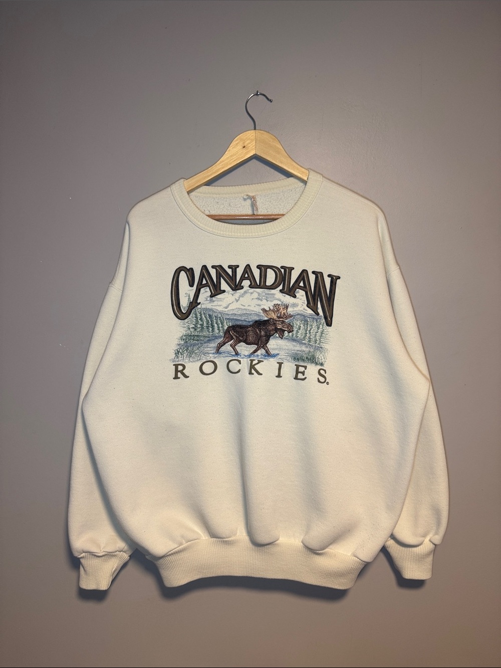 Vintage Canadian Rockies Crewneck / XL / 1990s / Marshlands